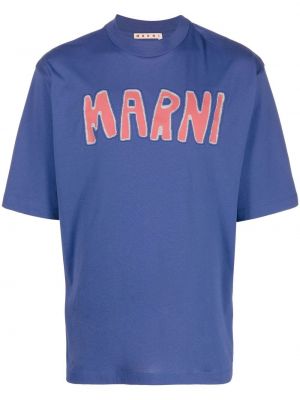 Тениска с принт Marni