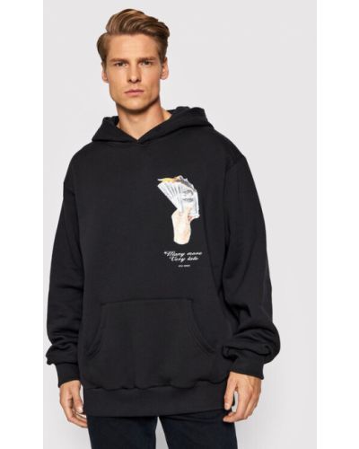 Local Heroes Pulóver Cash AW21S0087 Fekete Regular Fit