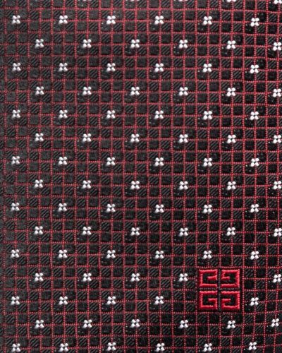 Corbata de tejido jacquard Givenchy rojo