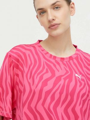 Koszulka Puma różowa