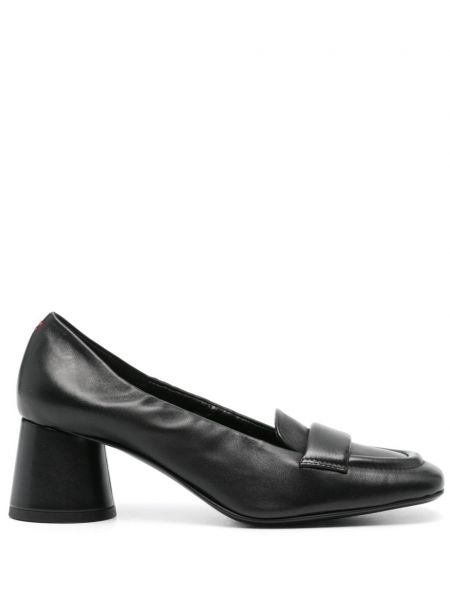 Leder loafers Halmanera schwarz