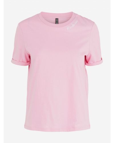 Tričko s nápisem Pieces růžové