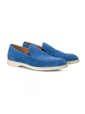 Loafers Moreschi niebieskie