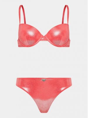Bikini Emporio Armani czerwony