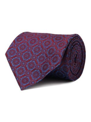 Шелковый галстук Stefano Ricci красный