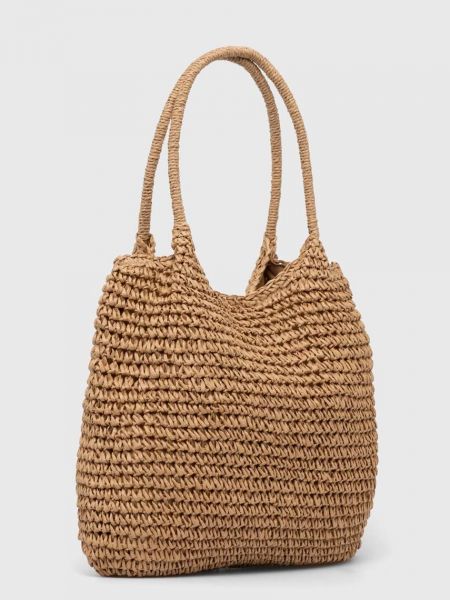 Пляжна сумка Answear Lab коричнева