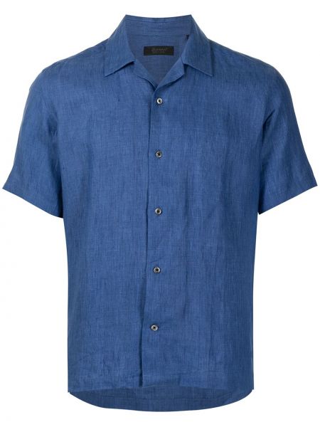Camisa manga corta D'urban azul