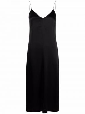 V-hals dress Fabiana Filippi svart