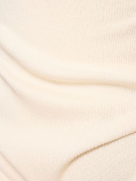 Camiseta de algodón Auralee blanco