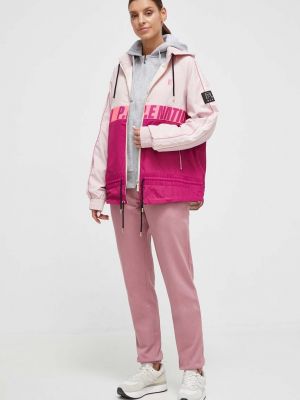 Oversized rövid kabát P.e Nation rózsaszín