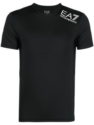 T-shirt Ea7 Emporio Armani svart