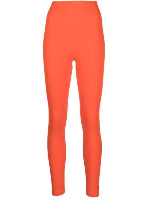 Trykt stretch bukser Reebok X Victoria Beckham oransje