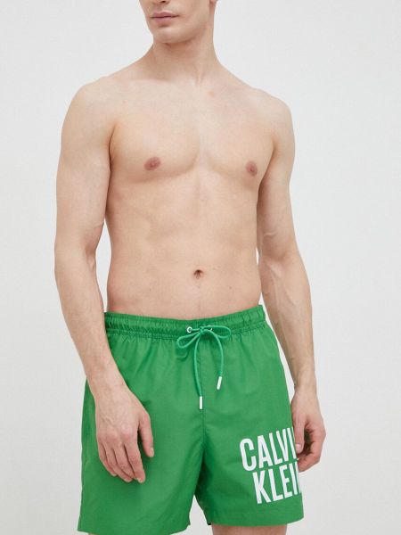 Шорти Calvin Klein зелено