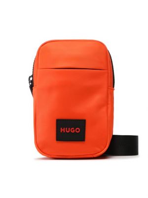 Crossbody táska Hugo narancsszínű