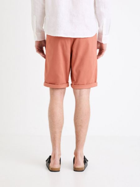 Shorts Celio orange