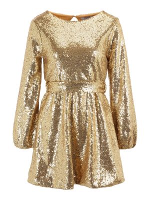 Φόρεμα Dorothy Perkins Petite χρυσό