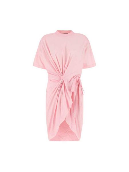 Sukienka midi casual Y/project - różowy