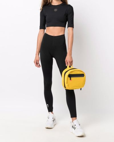 Bolso shopper con estampado Adidas By Stella Mccartney amarillo