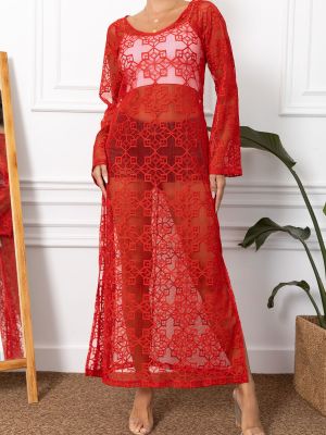Μάξι φόρεμα Armonika κόκκινο