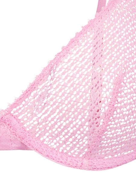 Tīkliņa krūšturis Kiki De Montparnasse rozā