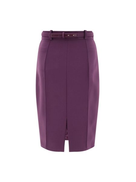 Mini falda con hebilla Elisabetta Franchi violeta