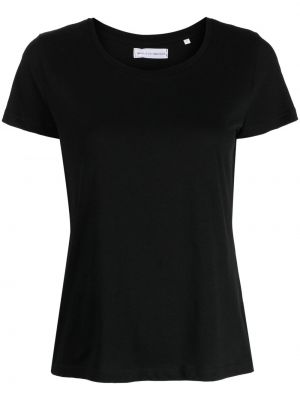 T-shirt avec manches courtes en jersey Madison.maison noir
