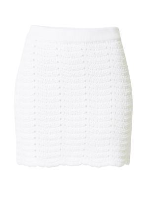 Βαμβακερή φούστα mini Cotton On λευκό