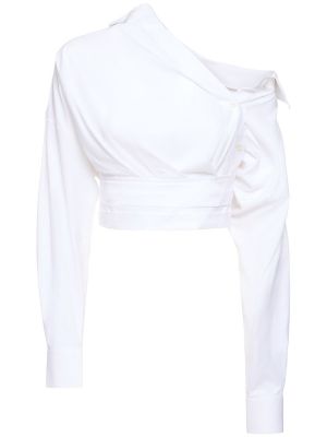 Camicia di cotone Alexander Wang bianco
