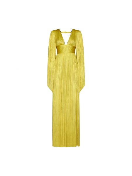 Sukienka szyfonowa Maria Lucia Hohan żółta