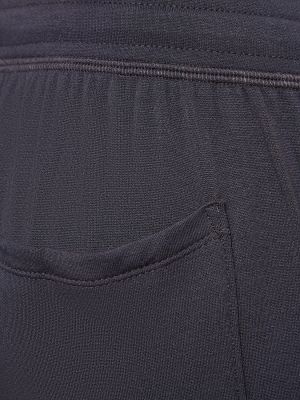 Teplákové nohavice modalové Splits59 čierna