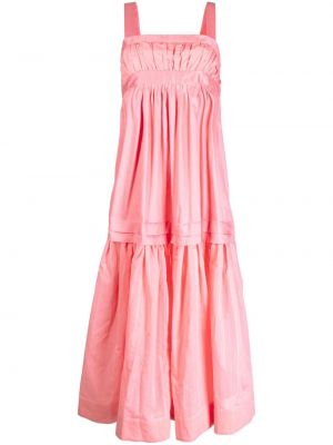Αμάνικη μίντι φόρεμα Acler ροζ