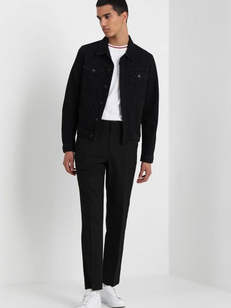 Spodnie Burton Menswear London czarne