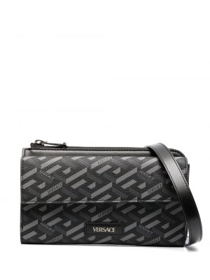 Чанта Versace сиво