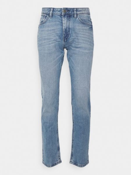 Niebieskie jeansy skinny slim fit Tom Tailor