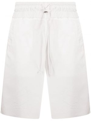 Pantaloni scurți cu broderie din bumbac N°21 alb