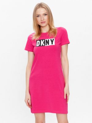Αθλητικό φόρεμα Dkny Sport ροζ