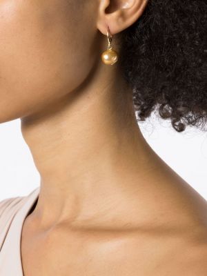 Boucles d'oreilles avec perles Serpui