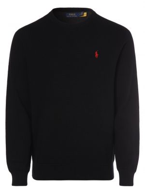 Sweter bawełniany Ralph Lauren czarny