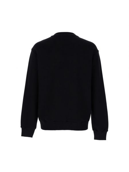 Jersey manga larga de tela jersey de cuello redondo A.p.c. negro