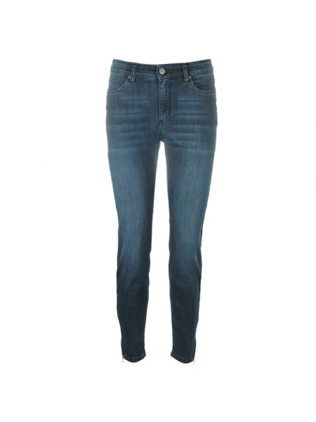 Skinny jeans mit reißverschluss C.ro blau