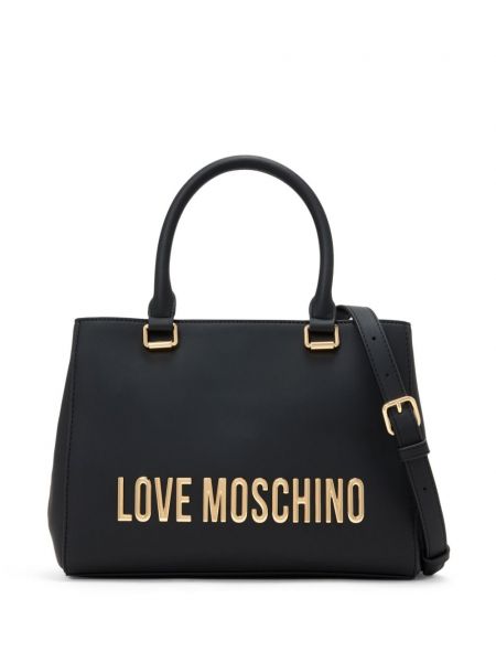 Applikation shopping bag Love Moschino sort