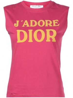 Top din jerseu Christian Dior Pre-owned