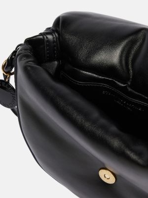 Kožená kabelka z ekologickej kože Stella Mccartney čierna