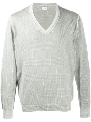 Jersey con escote v de tela jersey C.p. Company Pre-owned blanco