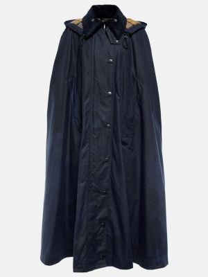 Βαμβακερό παλτό Chloé μπλε