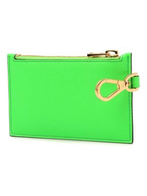 Кожаный кошелек Tom Ford зеленый