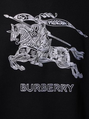 Džemperis bez kapuces Burberry melns