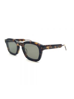 Okulary przeciwsłoneczne Thom Browne brązowe