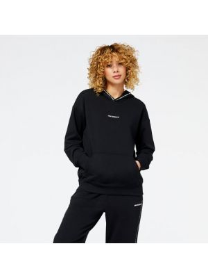 Fleece hoodie New Balance schwarz