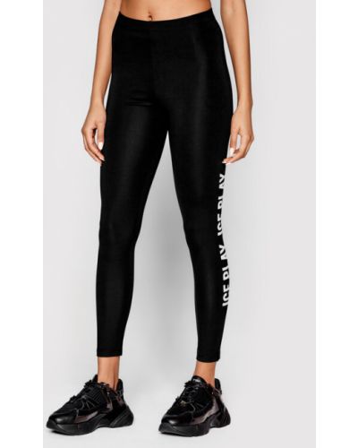 Ice Play Leggings 22E U2M0 B051 P433 9000 Fekete Slim Fit